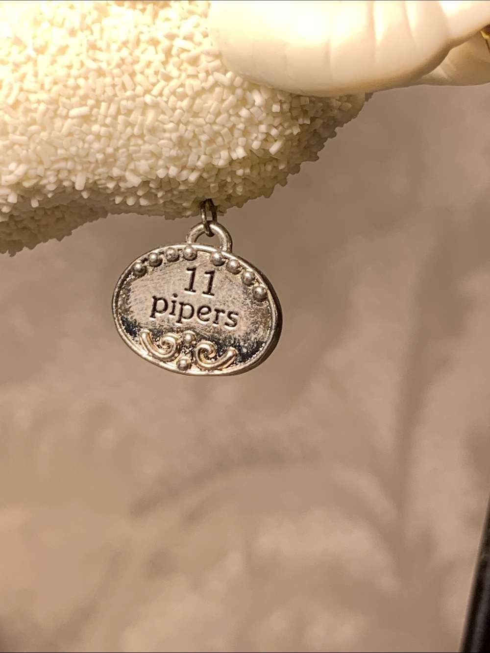 Department 56 Snow Babies 11 Pipers Ornament very rare HTF. - Picture 5 of 6